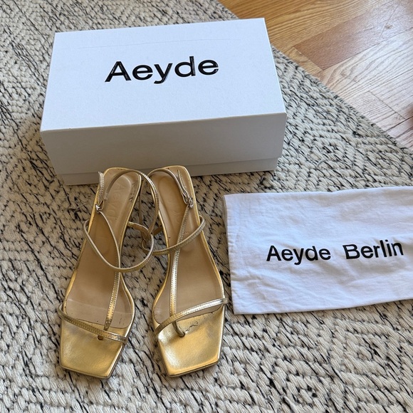 Aeyde Elise Leather Sandals